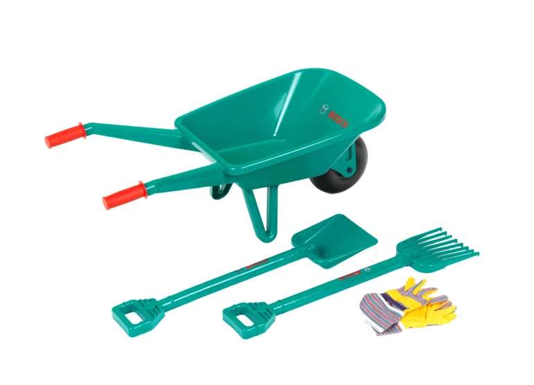Set de jardin avec brouette, 4 pièces Bosch