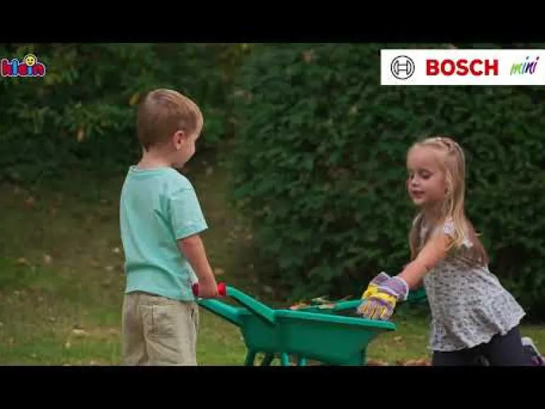 Set de jardin avec brouette, 4 pièces Bosch