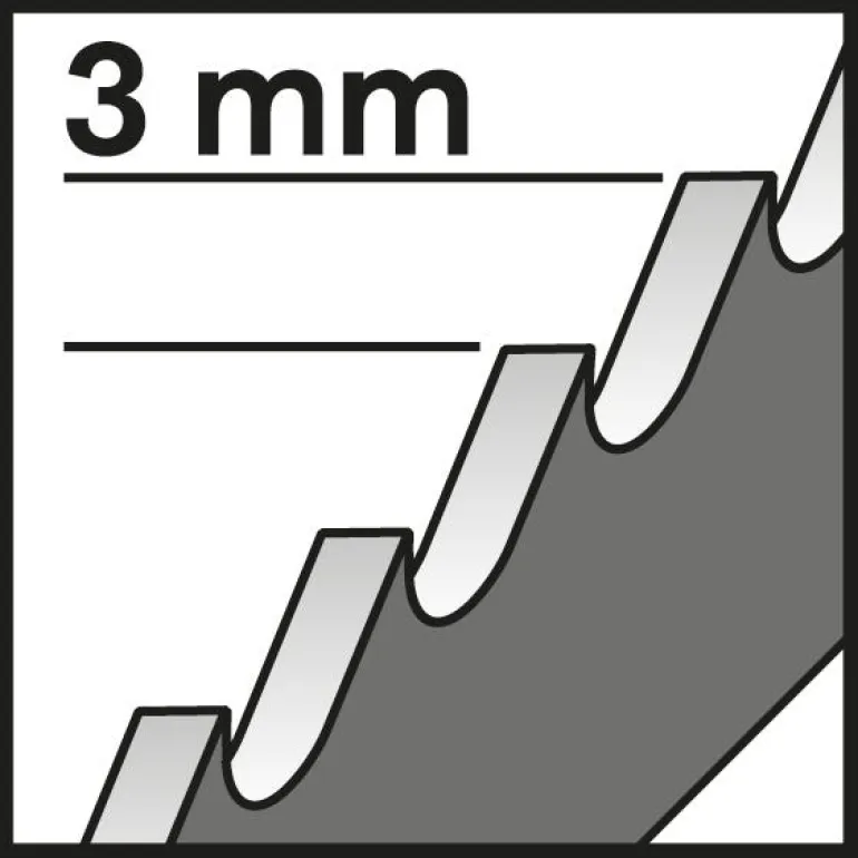 Set de 3 Lames de scie sauteuse Bosch T 111 C
