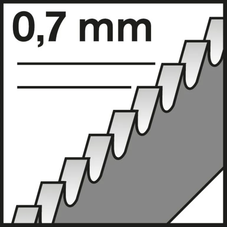 Set de 3 Lames de scie sauteuse 92mm HSS - T 118 G