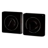 Set de rosaces de fonction Conda/Déconda Onyx zamak noire