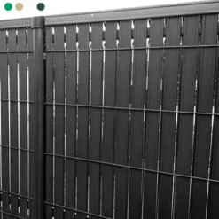 Set d'occultation Screeno line Nylofor 153 cm anthracite