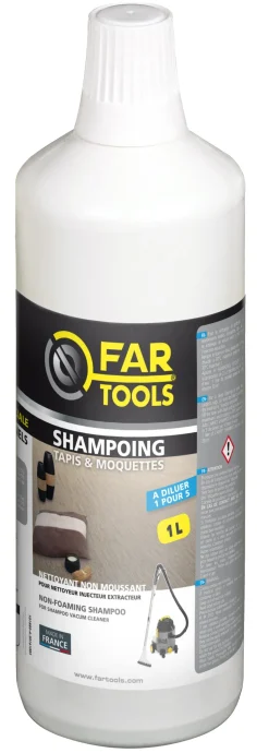 Shampoing parfumé spécial moquette 1L FARTOOLS