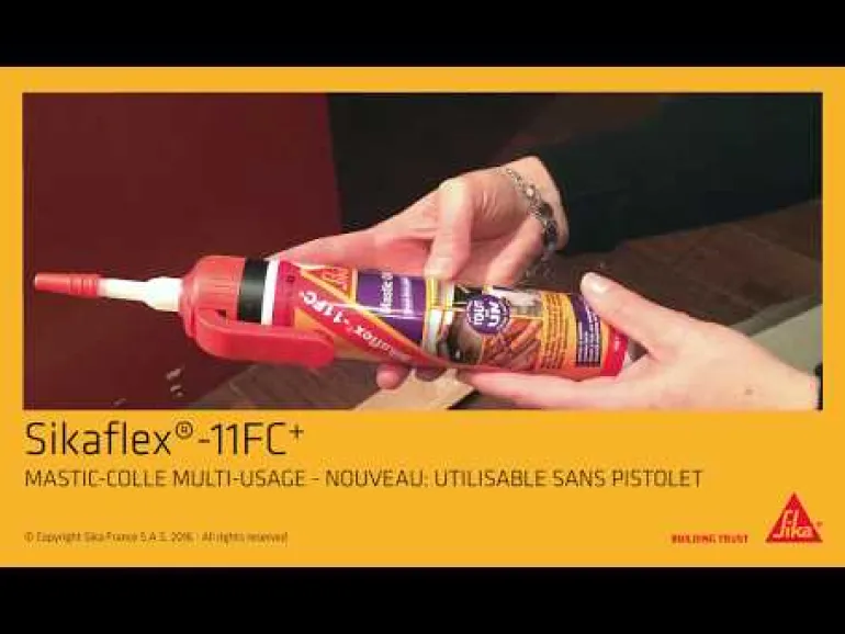 Sikaflex 11FC+ blanc à gachette 260 gr