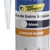Silicone tous supports antimoisissures 280 ml blanc