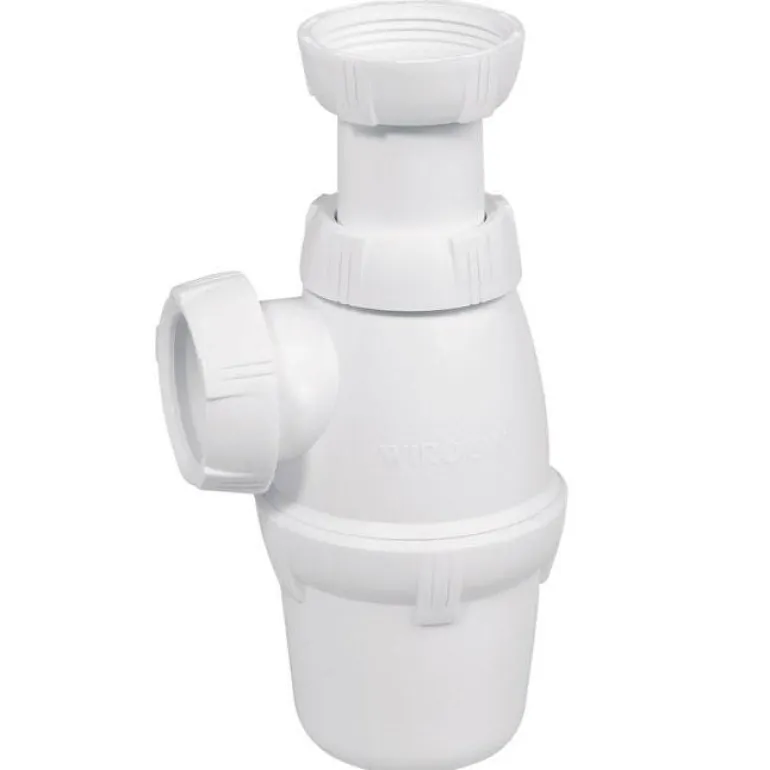 Siphon de lavabo réglable garde d'eau de 50 mm 52L/min