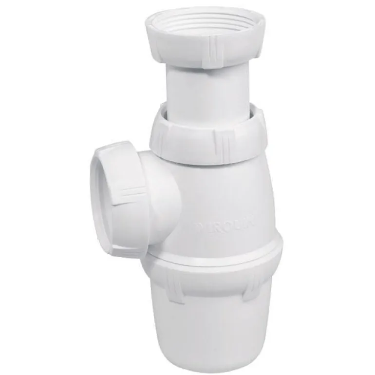 Siphon d'évier réglable garde d'eau de 50 mm 60L/min
