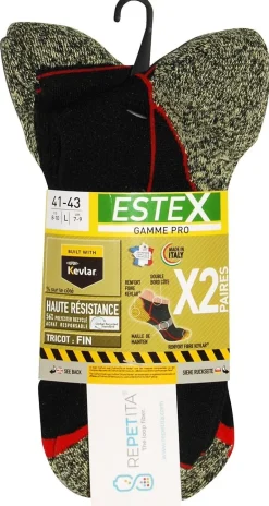 Socquette Titane x2 paires