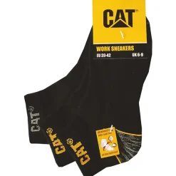 Socquettes Worksnearkers noir CATERPILLAR