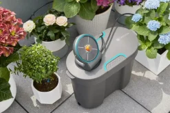 Solution d'arrosage auto solaire AquaBloom + réserve d'eau