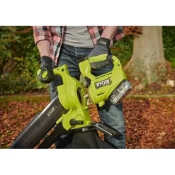 Souffleur aspiro-broyeur Brushless 18V RY18BVXA-0 (Nu)
