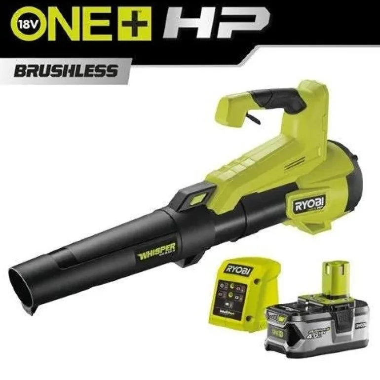 Souffleur Turbo Jet Whisper 18V ONE+HP(1x4,0Ah) RY18BLXC-140