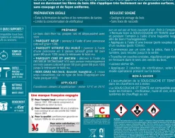 Sous-couche et teinte pour parquets 2,50L V33