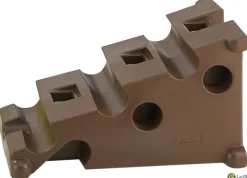 Spa d'obstacle Easypro-Jump 100x50x60 cm Chocolat