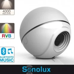 Sphère bluetooth rechargeable avec port USB