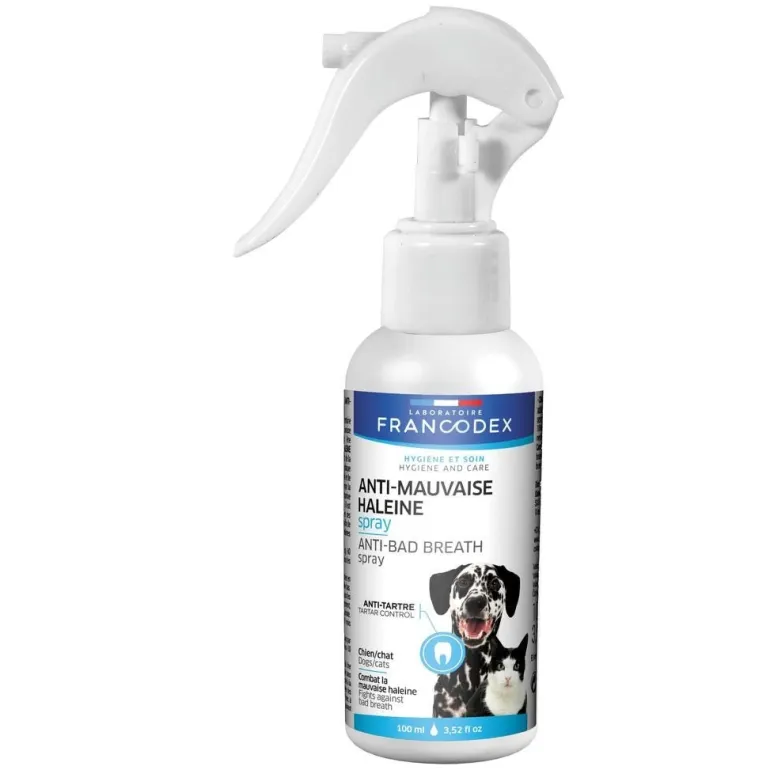 Spray anti-mauvaise haleine pour chien 100 ml FRANCODEX