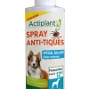 Spray anti-tiques pour chien plus de 3 mois 200ml Actiplant