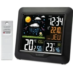 Station Météo radio-pilotée avec écran LCD coloré