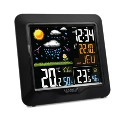 Station Météo radio-pilotée avec écran LCD coloré