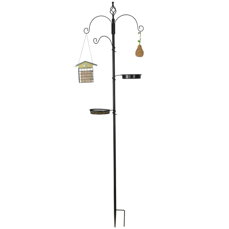 Station d'alimentation mangeoire/abreuvoir pour oiseau S