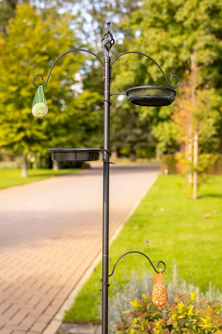 Station d'alimentation mangeoire/abreuvoir pour oiseau S