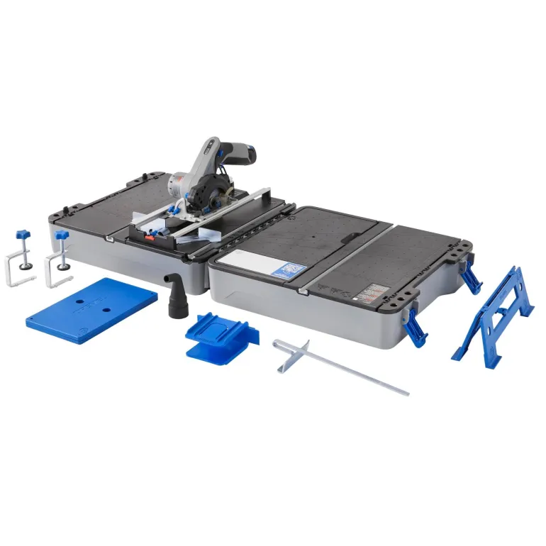 Station de sciage mobile Blueprint 12V complète DREMEL