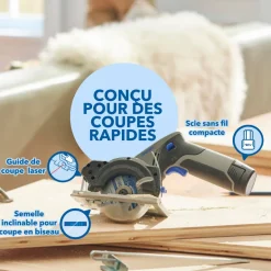 Station de sciage mobile Blueprint 12V complète DREMEL