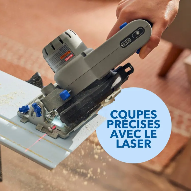 Station de sciage mobile Blueprint 12V complète DREMEL