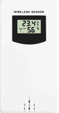 Station météo électronique couleur avec 3 capteurs sans fil