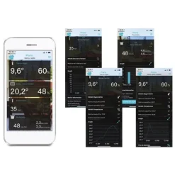Station Météo semi professionnelle avec connexion wifi noir