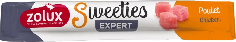Stick crème pour chien Sweeties au poulet 14g ZOLUX