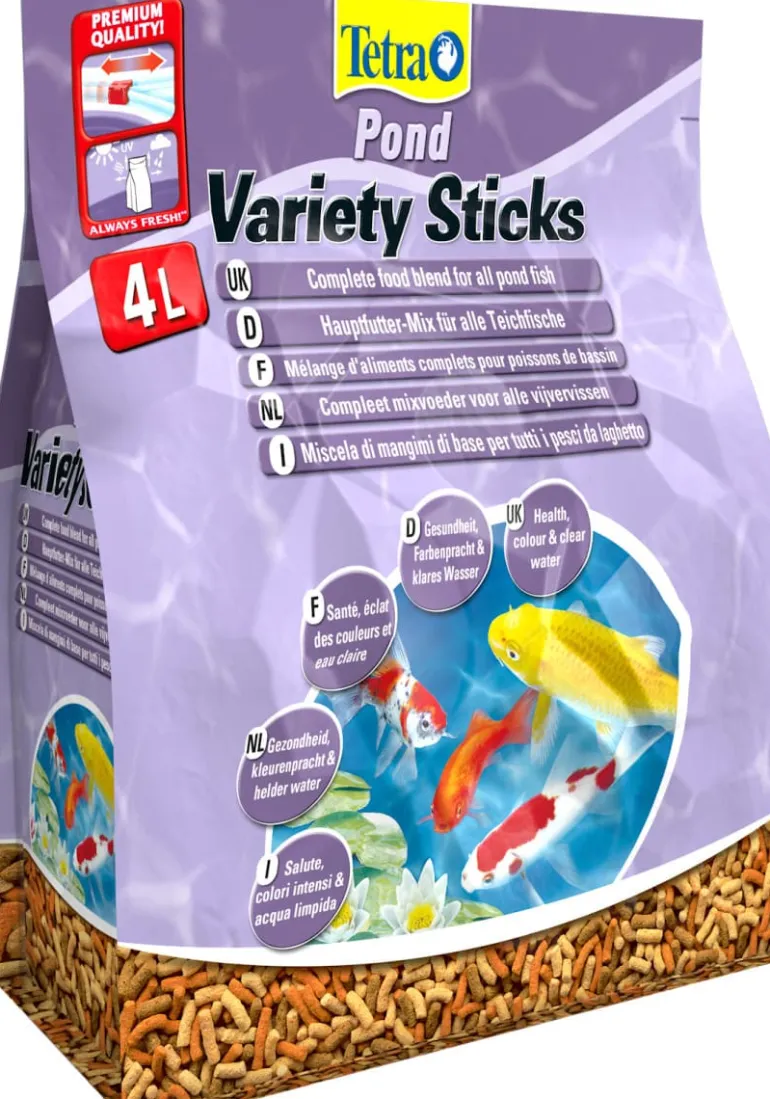 Sticks pour poissons de bassin Pond Variety 4L