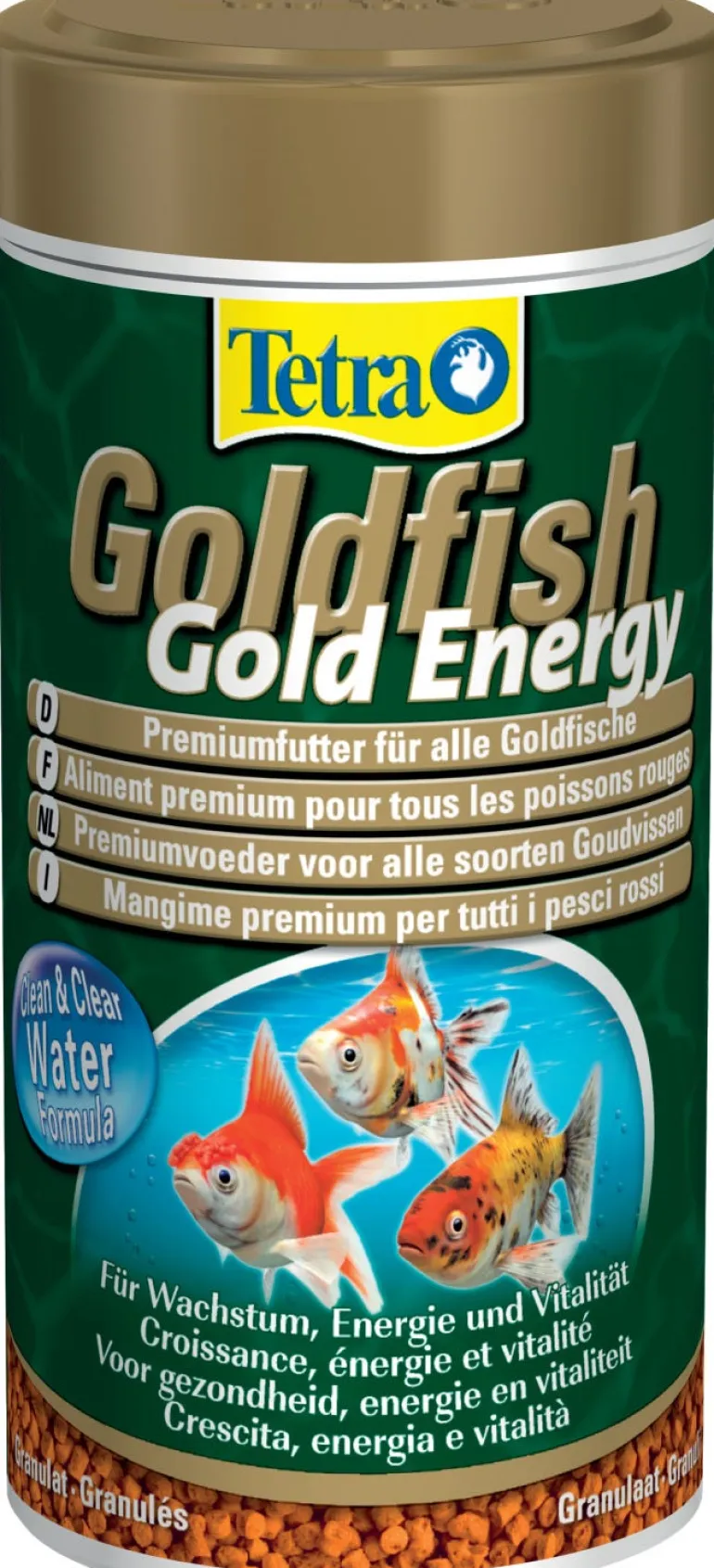 Sticks poissons rouges et d'eau froide Gold Energy 250ml