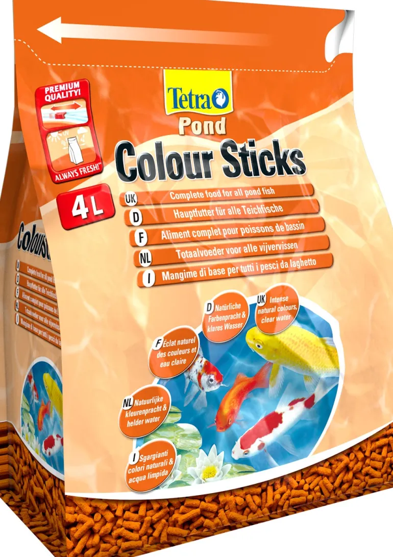 Sticks pour poisson de bassin Pond Colour 4L