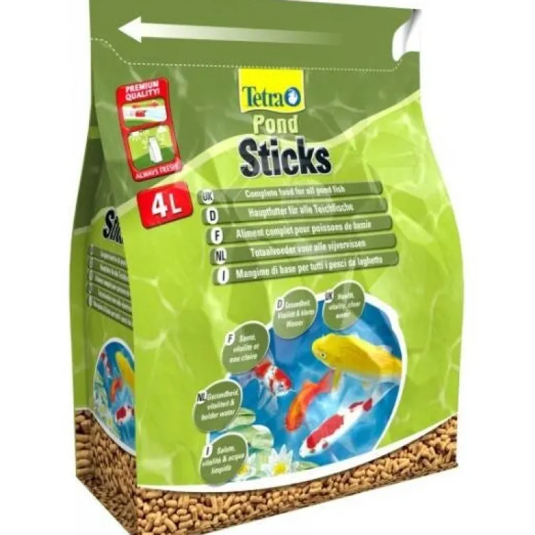 Sticks pour poisson de bassin TetraPond 4L