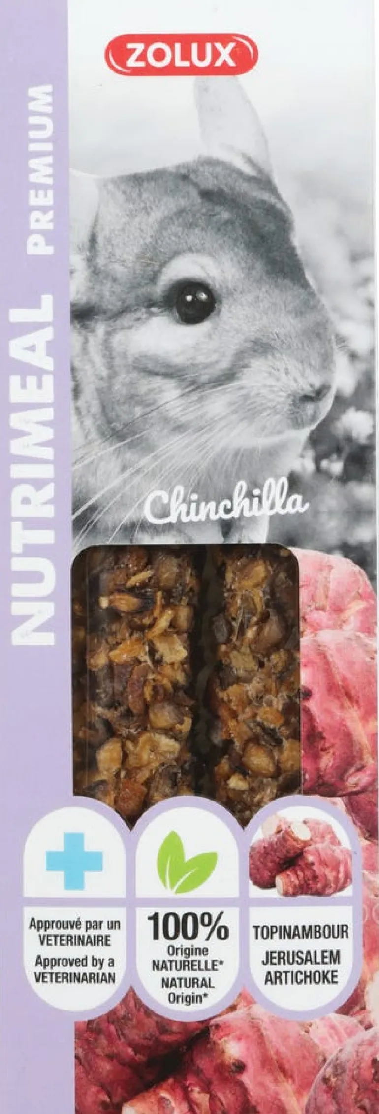 Sticks premium nutrimeal chinchilla topinambour 110g ZOLUX