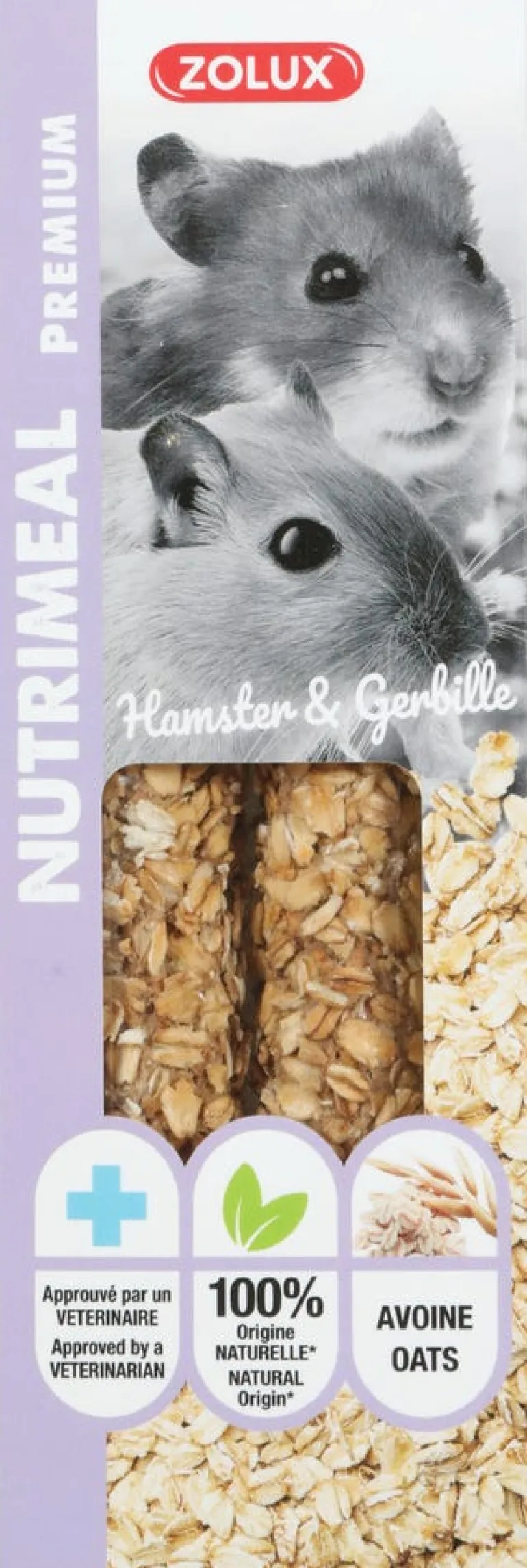 Sticks premium nutrimeal hamster gerbille avoine 110g ZOLUX