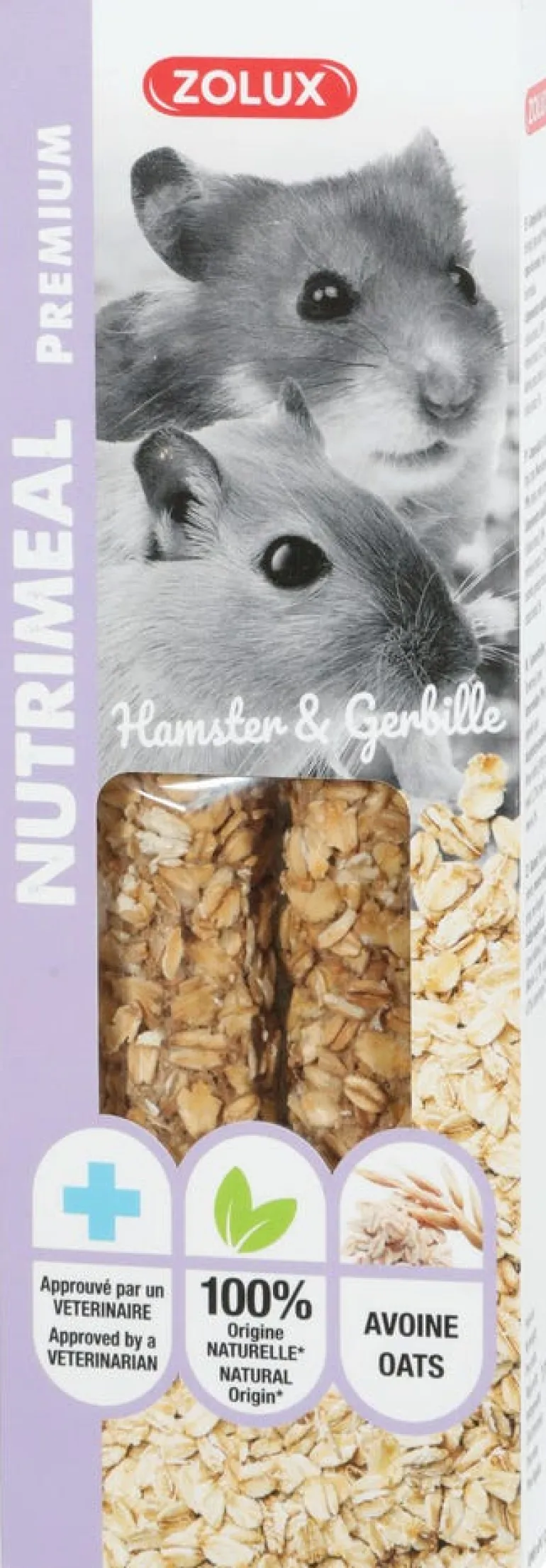Sticks premium nutrimeal hamster gerbille avoine 110g ZOLUX