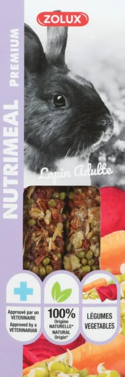 Sticks premium nutrimeal lapin légumes 115g ZOLUX