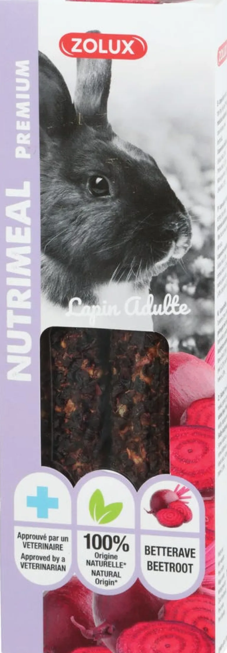 Sticks premium nutrimeal lapin betterave 115g ZOLUX