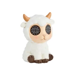 Sujet solaire à poser Blinkin Mouton clin d'œil 13cm