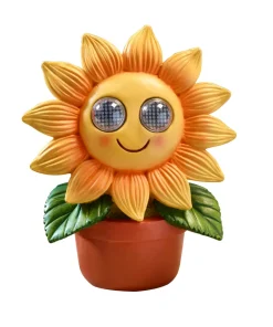 Sujet solaire à poser Blinkin Tournesol clin d'œil XL