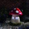 Sujet solaire à poser Blinkin Champignon clin d'œil XL