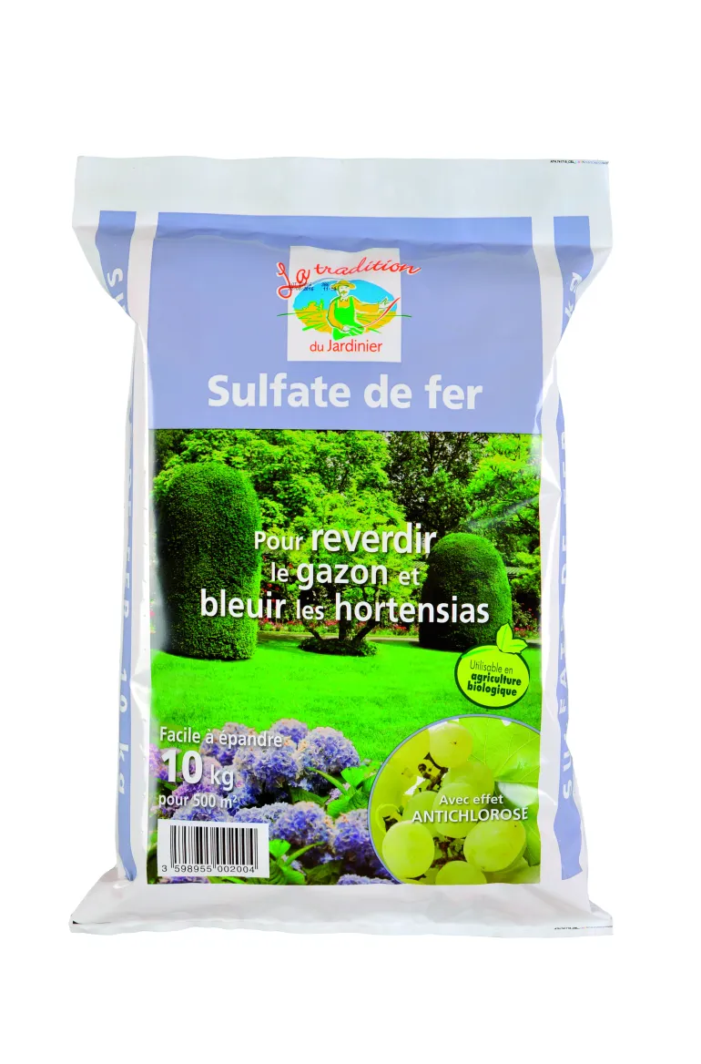 Sulfate de fer granulés UAB 10kg