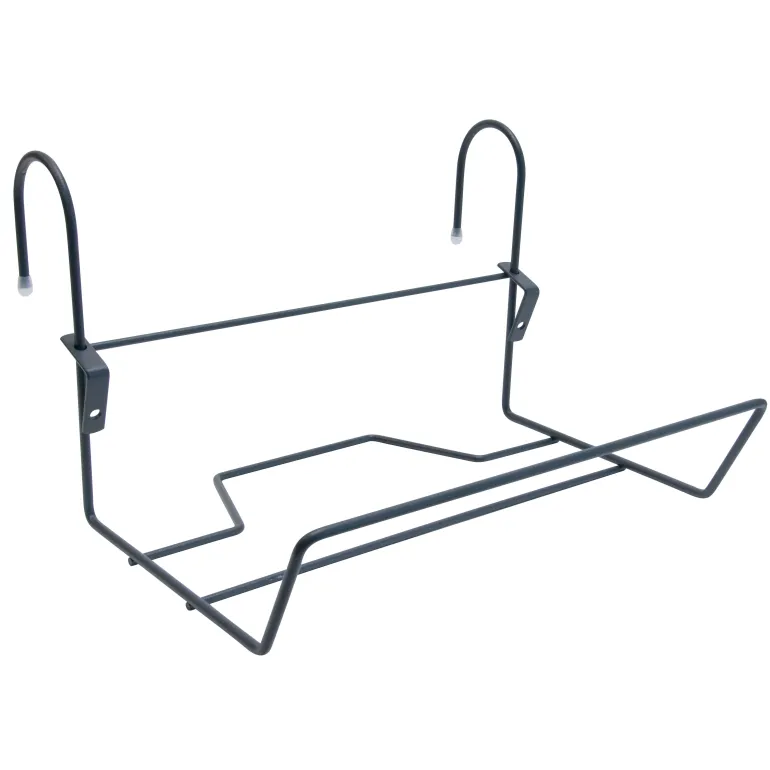 Support jardinière XL fil 45x18 cm anthracite
