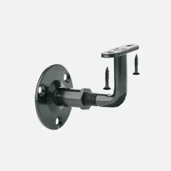Support main courante règlable PROKIT acier thermolaqué noir