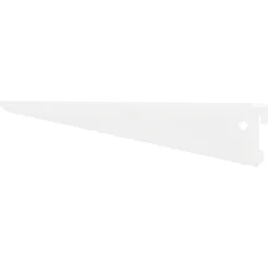 Support rail F50 double 27cm Blanc