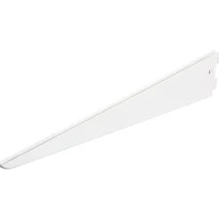 Support rail F50 double 47cm Blanc