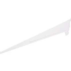 Support rail F50 simple 60cm Blanc