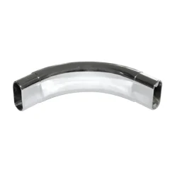 Support coudé + milieu réglable penderie angle 30x15mm (x1)
